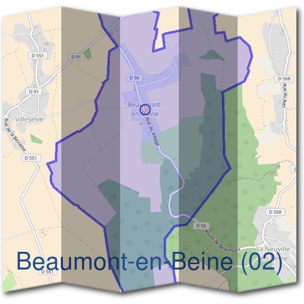 Mairie de Beaumont-en-Beine (02)