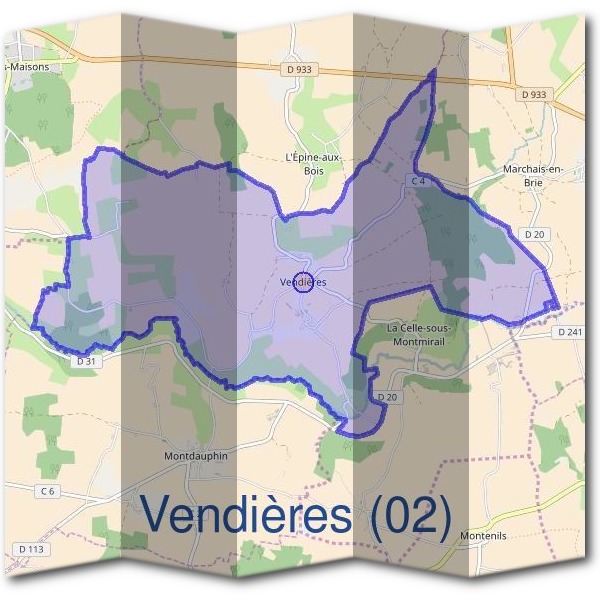 Mairie de Vendières (02)