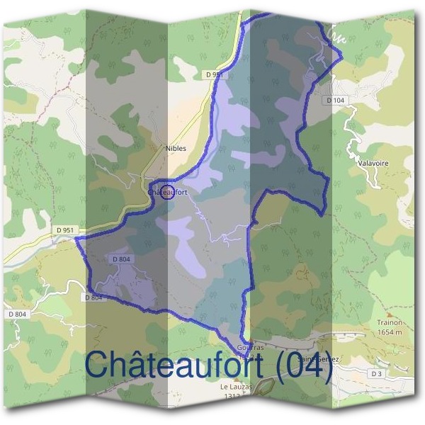 Mairie de Châteaufort (04)