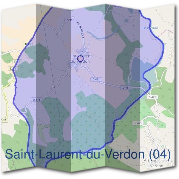 Mairie de Saint-Laurent-du-Verdon (04)