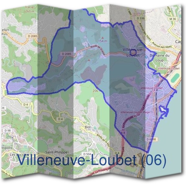 Mairie de Villeneuve-Loubet (06)