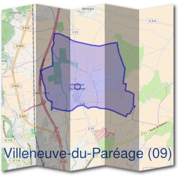 Mairie de Villeneuve-du-Paréage (09)