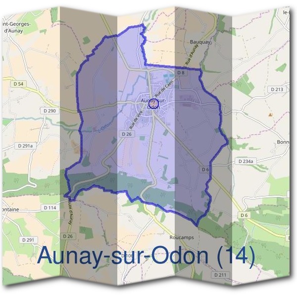 Mairie d'Aunay-sur-Odon (14)
