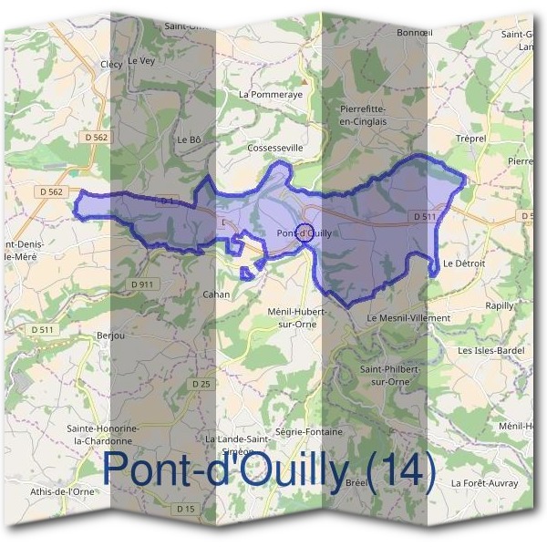 Mairie de Pont-d'Ouilly (14)