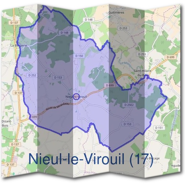 Mairie de Nieul-le-Virouil (17)
