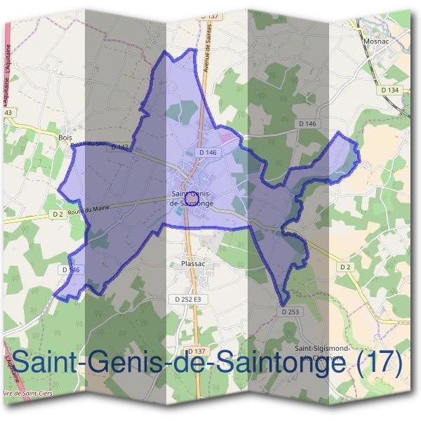 Mairie de Saint-Genis-de-Saintonge (17)