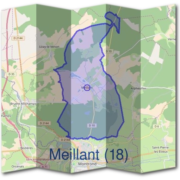Mairie de Meillant (18)