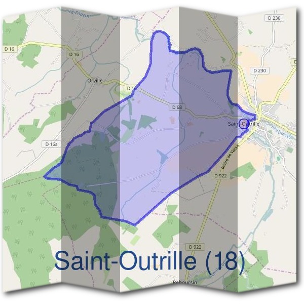 Mairie de Saint-Outrille (18)
