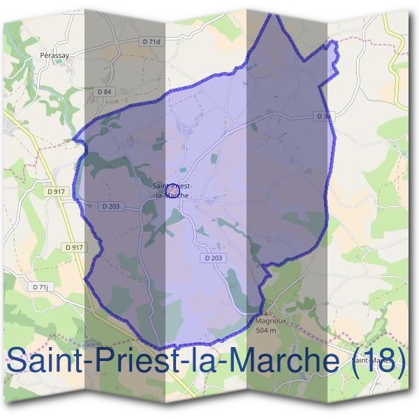 Mairie de Saint-Priest-la-Marche (18)
