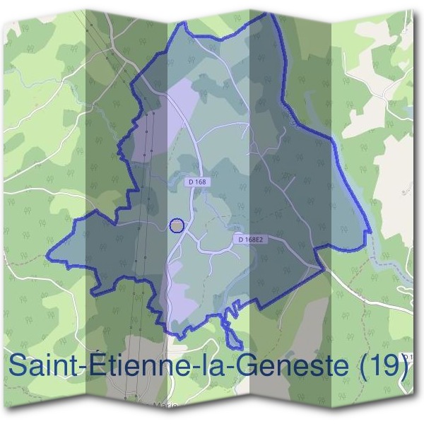 Mairie de Saint-Étienne-la-Geneste (19)
