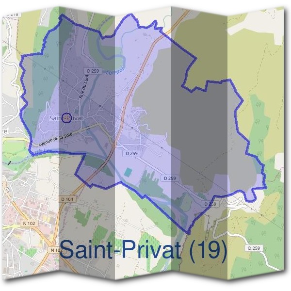 Mairie de Saint-Privat (19)