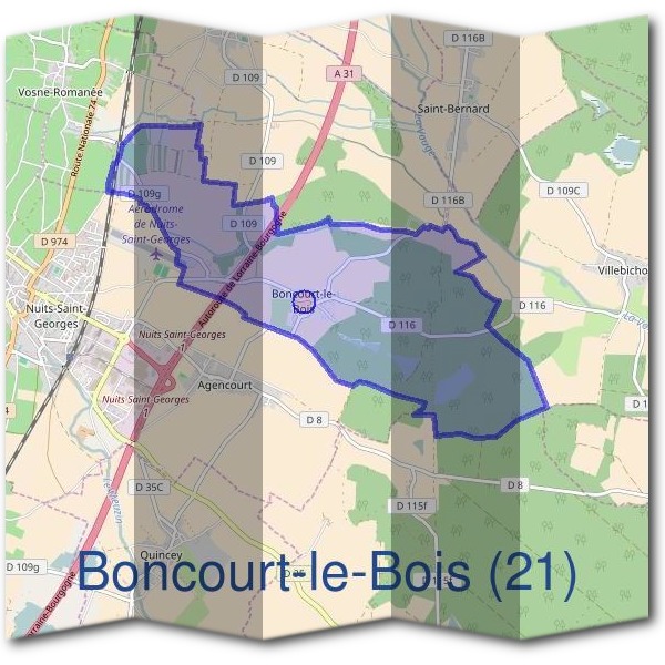Mairie de Boncourt-le-Bois (21)