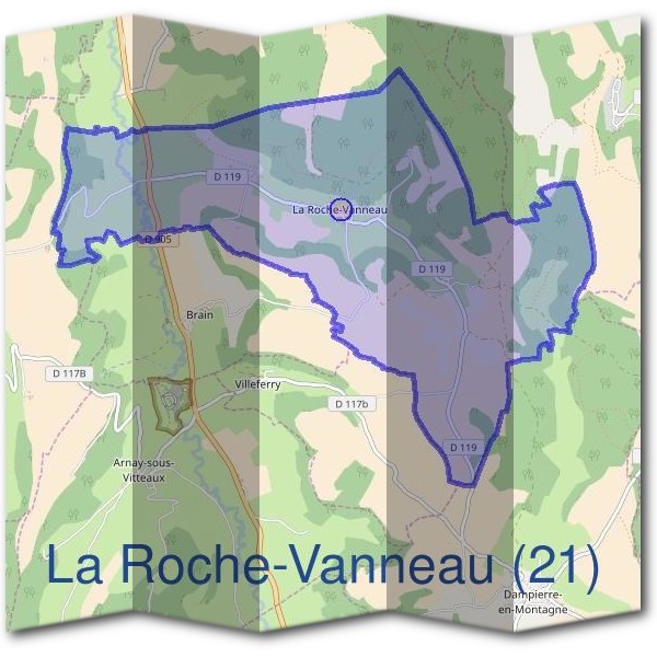 Mairie de La Roche-Vanneau (21)