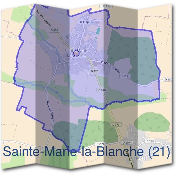Mairie de Sainte-Marie-la-Blanche (21)