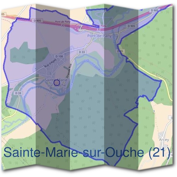 Mairie de Sainte-Marie-sur-Ouche (21)