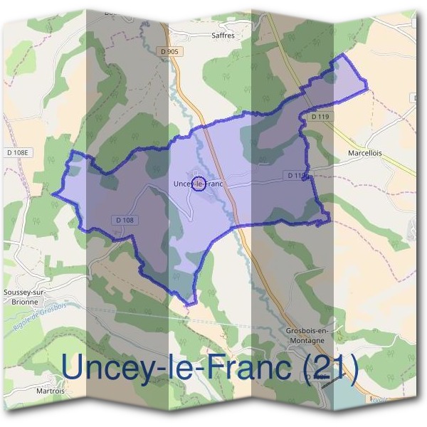 Mairie d'Uncey-le-Franc (21)