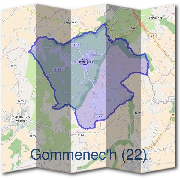 Mairie de Gommenec'h (22)