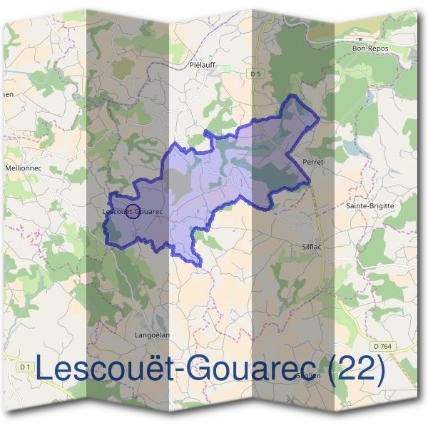 Mairie de Lescouët-Gouarec (22)