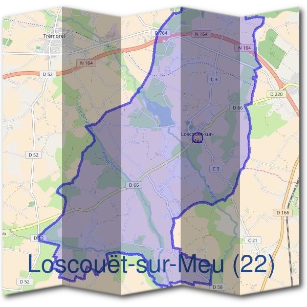 Mairie de Loscouët-sur-Meu (22)