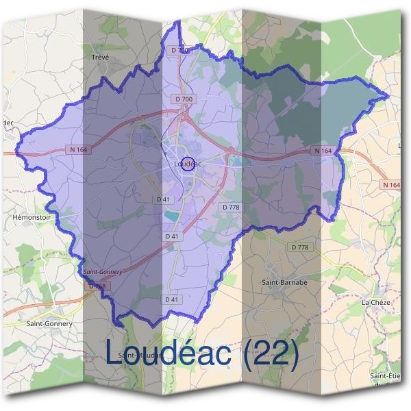 Mairie de Loudéac (22)