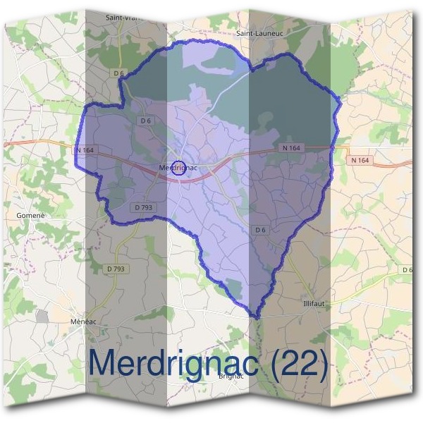 Mairie de Merdrignac (22)