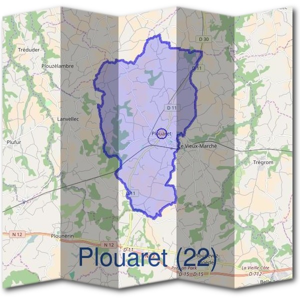 Mairie de Plouaret (22)