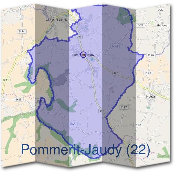 Mairie de Pommerit-Jaudy (22)