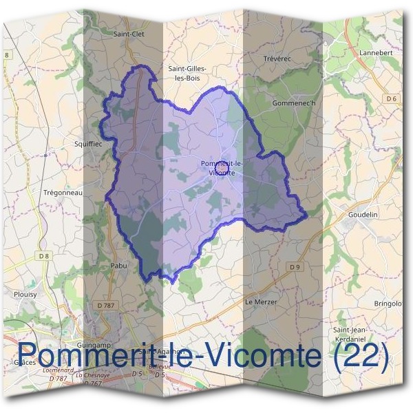 Mairie de Pommerit-le-Vicomte (22)