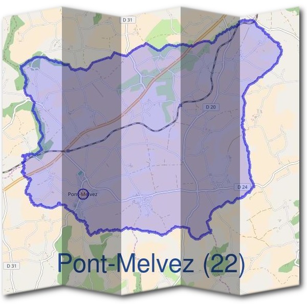 Mairie de Pont-Melvez (22)