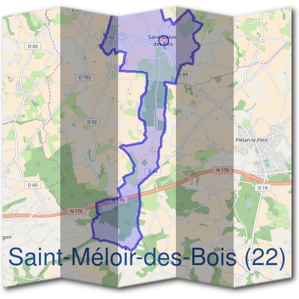 Mairie de Saint-Méloir-des-Bois (22)