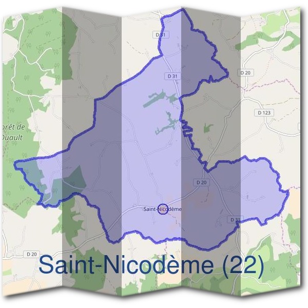 Mairie de Saint-Nicodème (22)