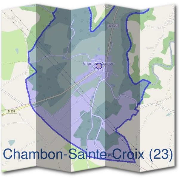 Mairie de Chambon-Sainte-Croix (23)