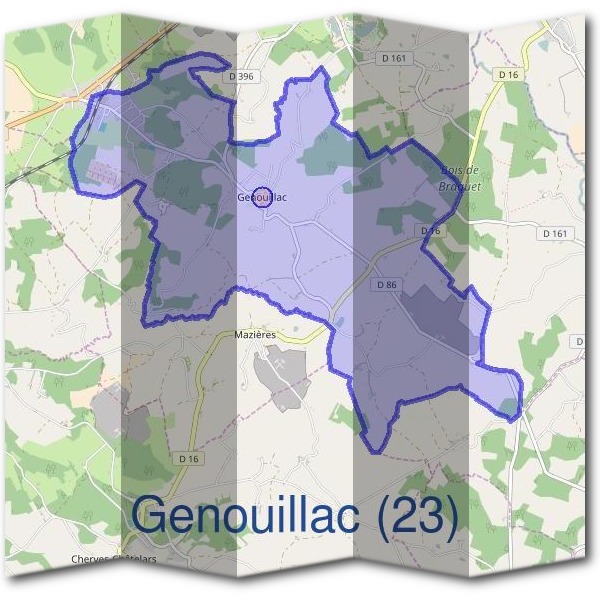 Mairie de Genouillac (23)