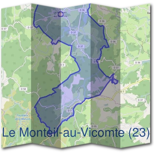 Mairie du Monteil-au-Vicomte (23)