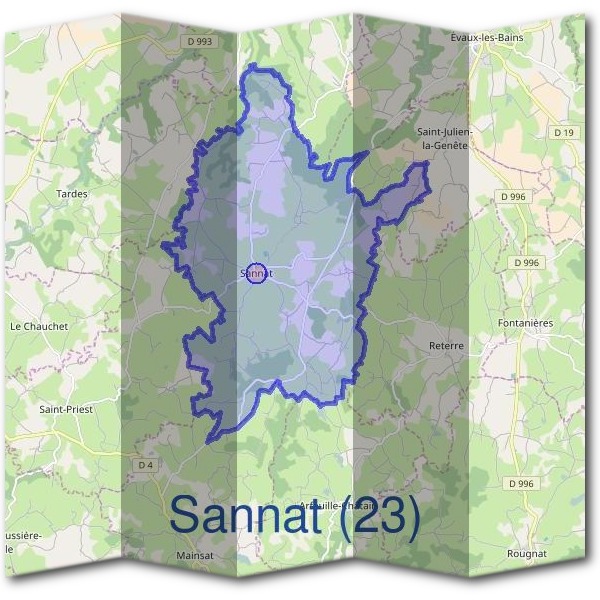 Mairie de Sannat (23)