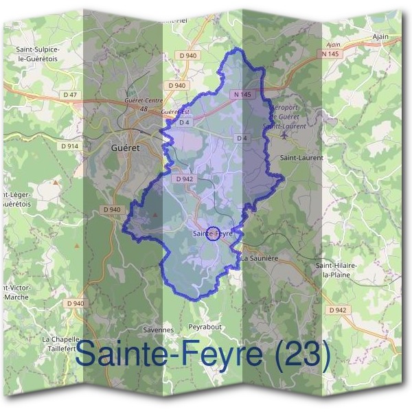 Mairie de Sainte-Feyre (23)