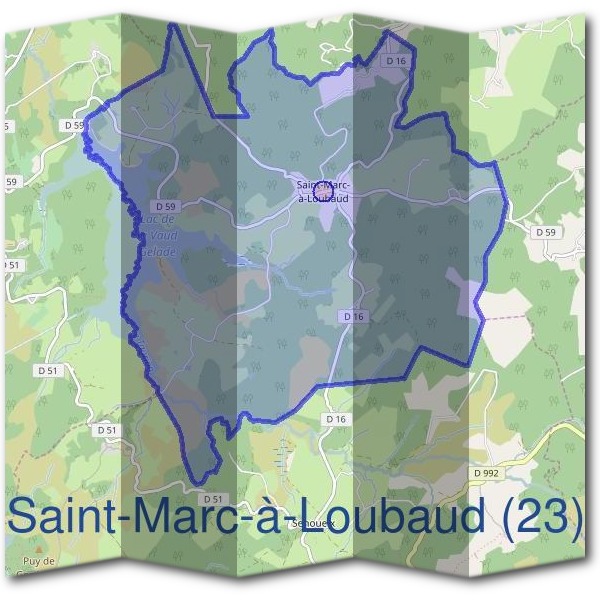 Mairie de Saint-Marc-à-Loubaud (23)
