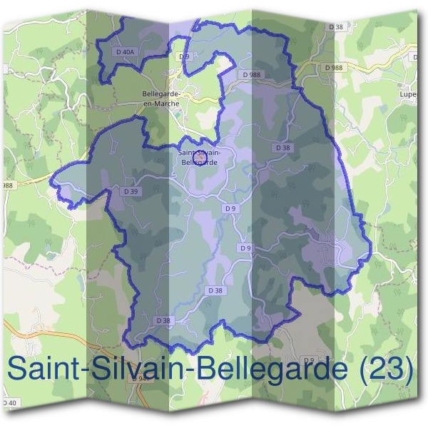 Mairie de Saint-Silvain-Bellegarde (23)