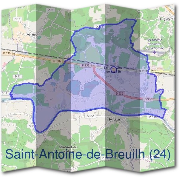 Mairie de Saint-Antoine-de-Breuilh (24)