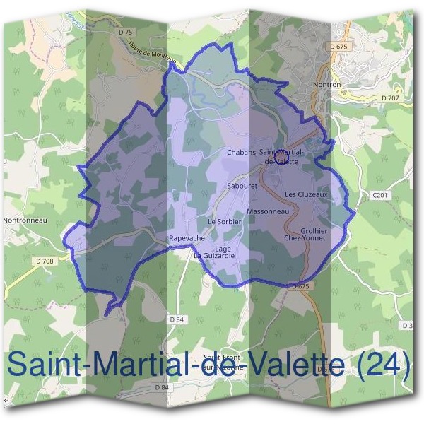 Mairie de Saint-Martial-de-Valette (24)