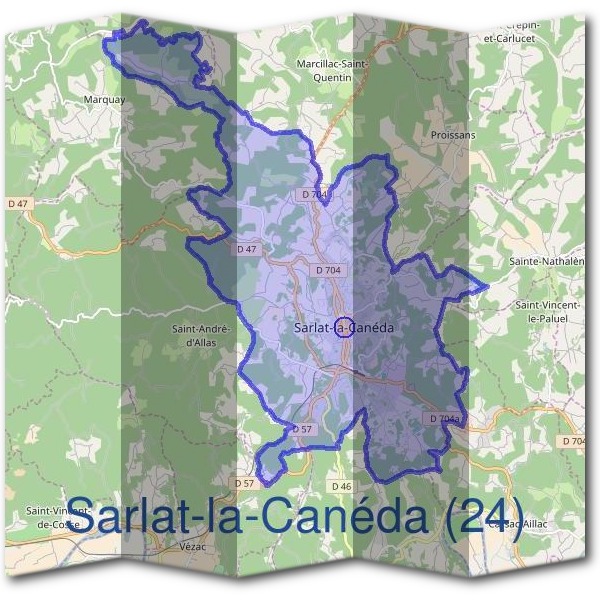 Mairie de Sarlat-la-Canéda (24)