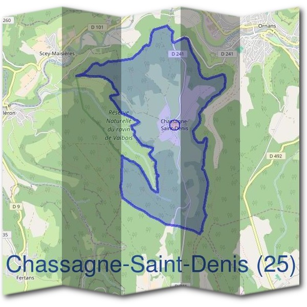Mairie de Chassagne-Saint-Denis (25)