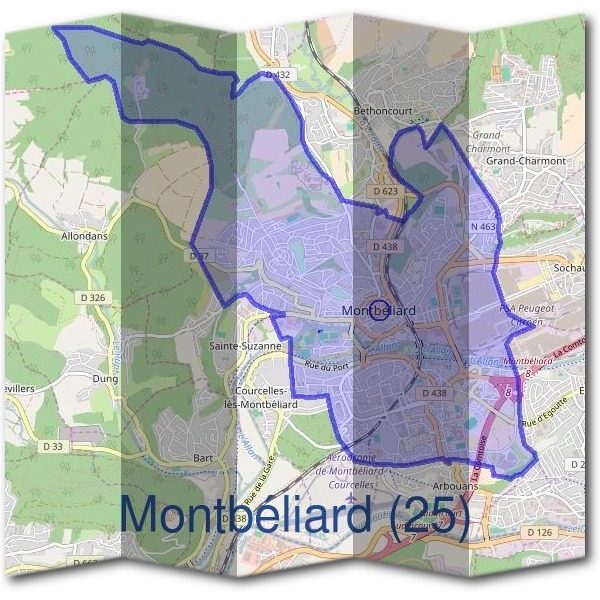 Mairie de Montbéliard (25)
