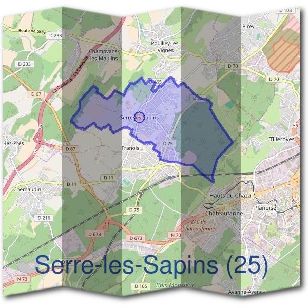 Mairie de Serre-les-Sapins (25)