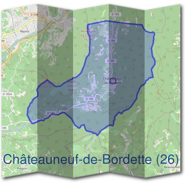 Mairie de Châteauneuf-de-Bordette (26)