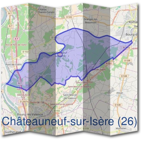 Mairie de Châteauneuf-sur-Isère (26)