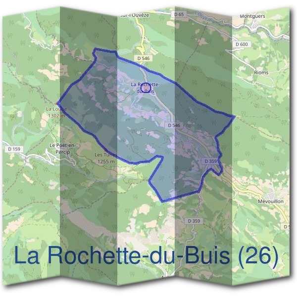 Mairie de La Rochette-du-Buis (26)