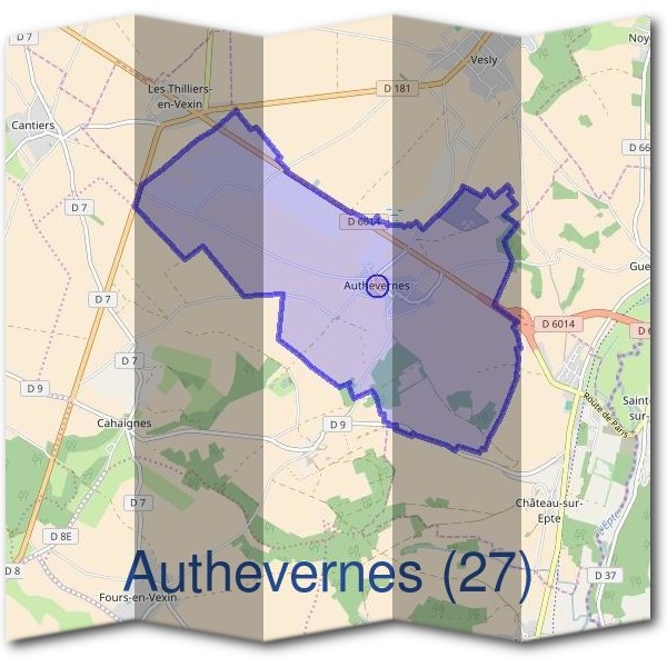 Mairie d'Authevernes (27)