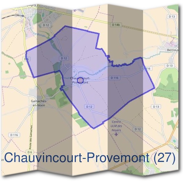 Mairie de Chauvincourt-Provemont (27)