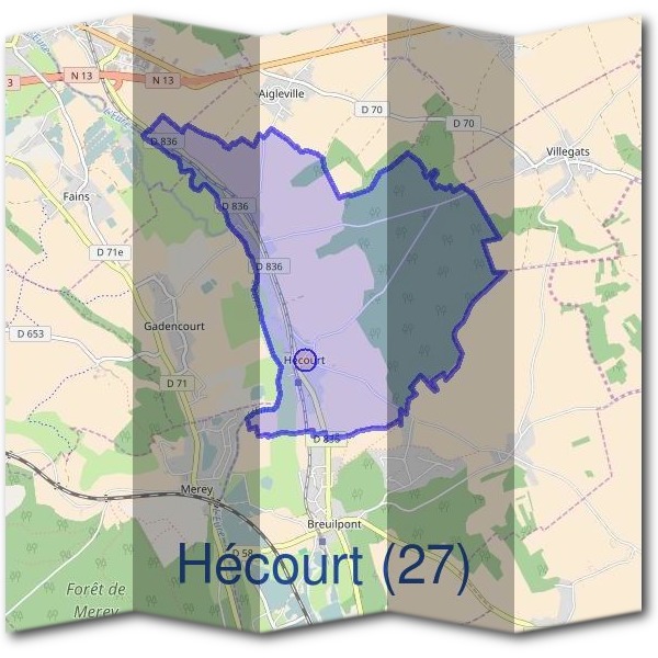 Mairie d'Hécourt (27)